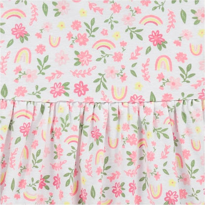 Cudlie 2-Pack Baby Girls’ Dresses – Adorable Prints and Everyday Value - 0-3M to 24M