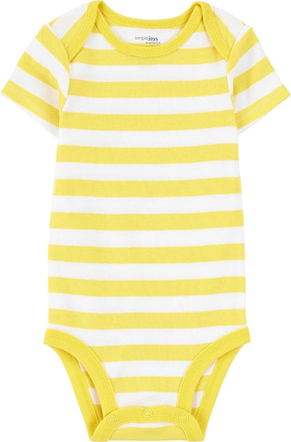Simple Joys by Carter's Unisex Babies' Short-Sleeve Bodysuit