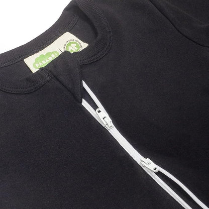 PARADE Organic Essentials '2-Way' Zip Romper - Long Sleeve