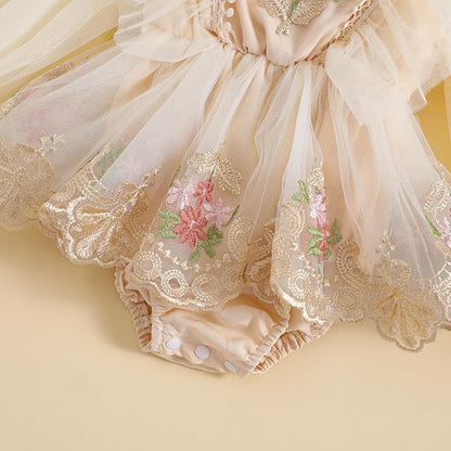 Baby Girl Clothes Floral Boho Lace Romper Bodysuit Romper Jumpsuit Summer Outfit Summer Baby Clothes Girls