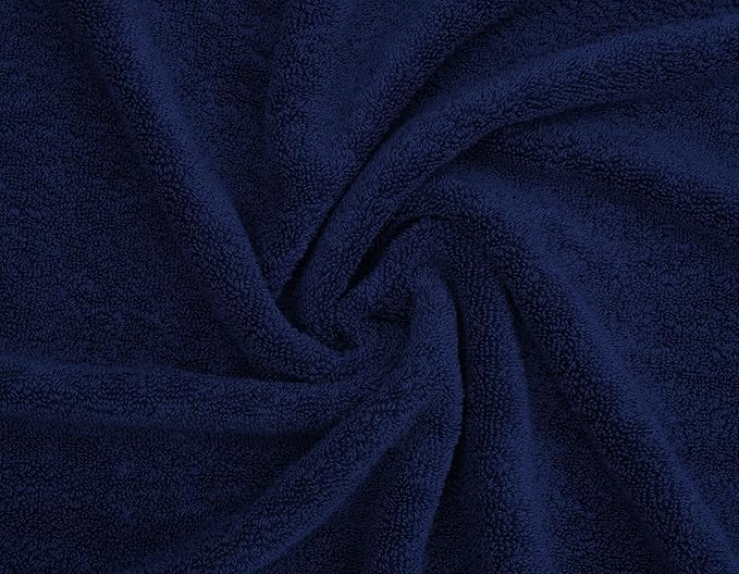 Delara Organic Cotton Luxuriously Plush Washcloths Pack of 6 | GOTS & Oeko-TEX Certified | Premium Quality Face Towels | Feather Touch Technology|650 GSM Long Staple|Soft, Quick Dry & Ultra-Absorbent