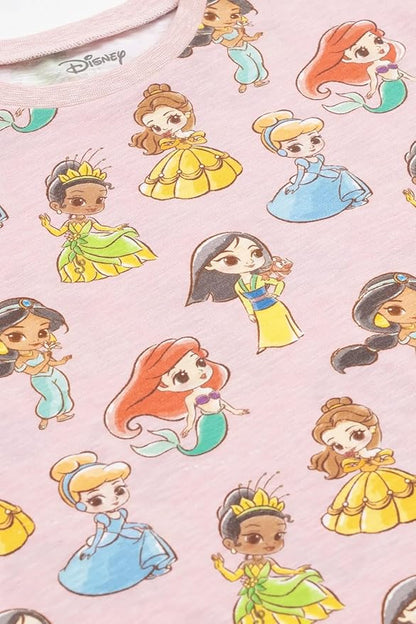 Monica + Andy Crewneck Tee, 100% Organic Cotton Clothes for Girls & Boys, Printed T-Shirt Sizes for Kids, Toddler & Baby