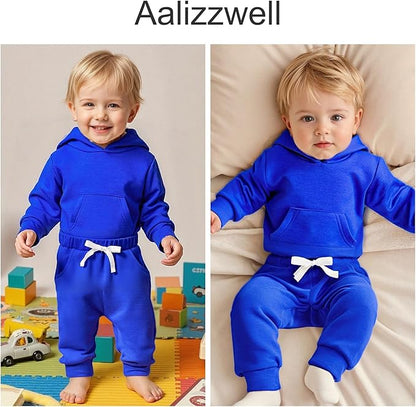 Aalizzwell Infant Baby Winter Hoodie Outfit