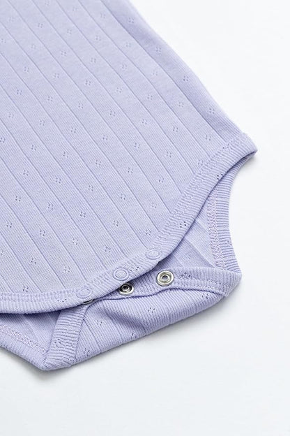 MONICA + ANDY Short Sleeve Jack & Jill Bodysuit, 100% Organic Baby Clothes for Girls & Boys, Newborn, Infant & Preemie Sizes