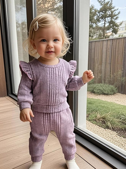 Aalizzwell Infant Baby Girl Fall Winter Outfit