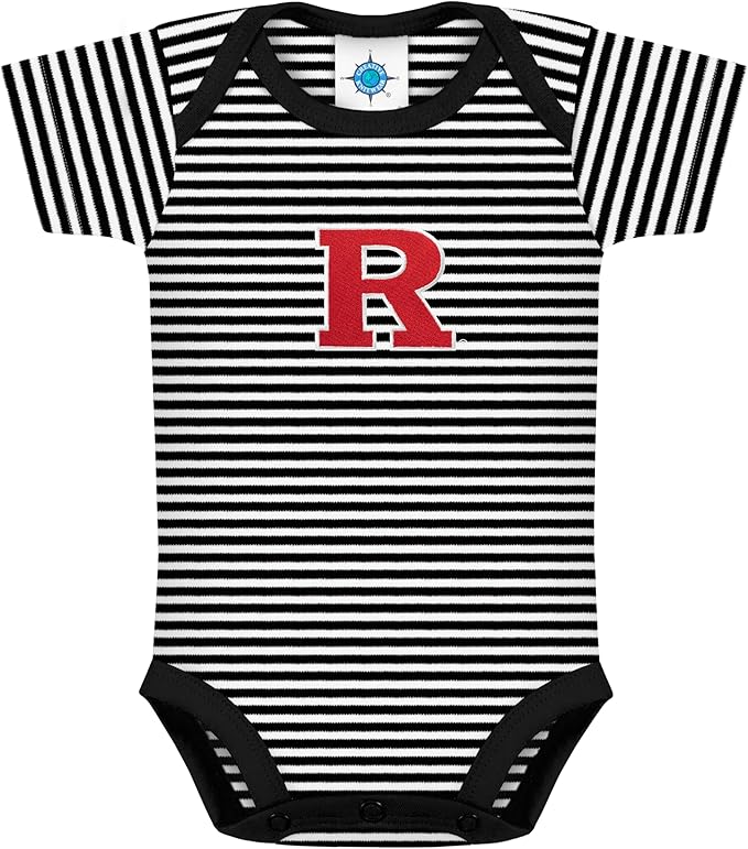 Creative Knitwear College Baby NCAA Infant Striped Bodysuit