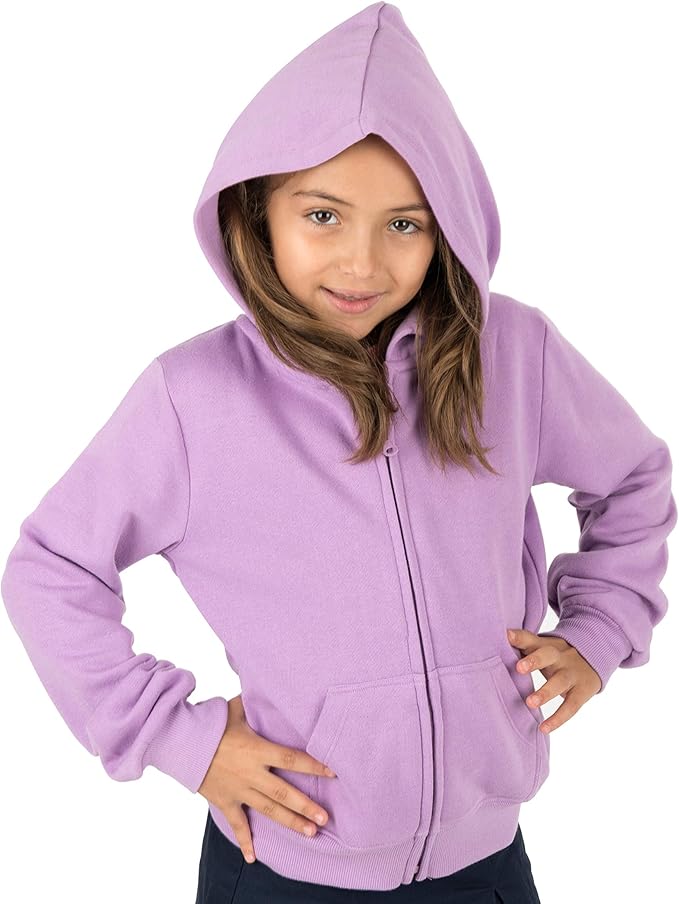 Leveret Kids & Toddler Boys Girls Sweatshirt Hoodie Jacket Variety of Colors (Size 2-14 Years)