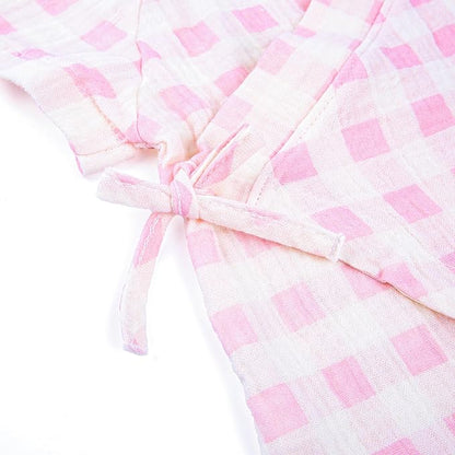 Kimono Robe Newborn Cotton Yarn Robe Baby Romper Infant Japanese Pajamas…