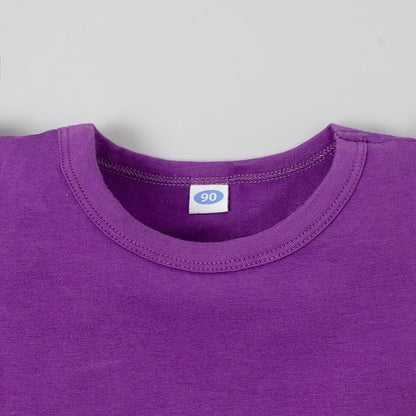 LYSMuch Baby Girls Ruffle Sleeves Bodysuit Infant Solid Color Top Jumpsuit