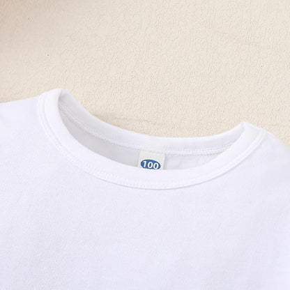 LYSMuch Toddler Baby Girls Long Sleeve Ruffle T Shirt Kids Casual Plain Solid Top Blouse T-Shirt Undershirt