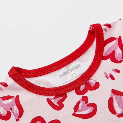 pureborn Baby Girls Boys Bodysuit Super Soft Cotton Romper 0-24 Months