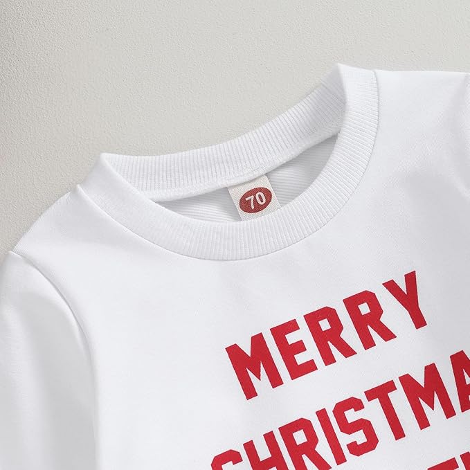 Murnouche Toddler Baby Boy Fall Winter Outfits Letter Crewneck Sweatshirt Casual Pants 2Pcs Clothes Set