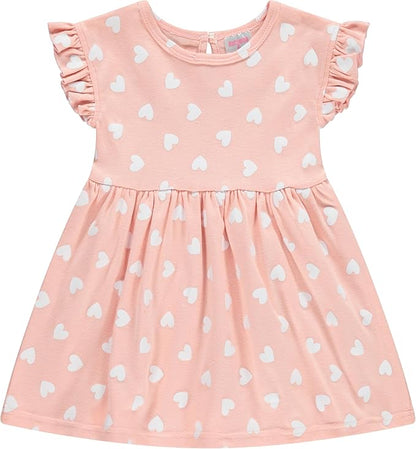 Cudlie 2-Pack Baby Girls’ Dresses – Adorable Prints and Everyday Value - 0-3M to 24M