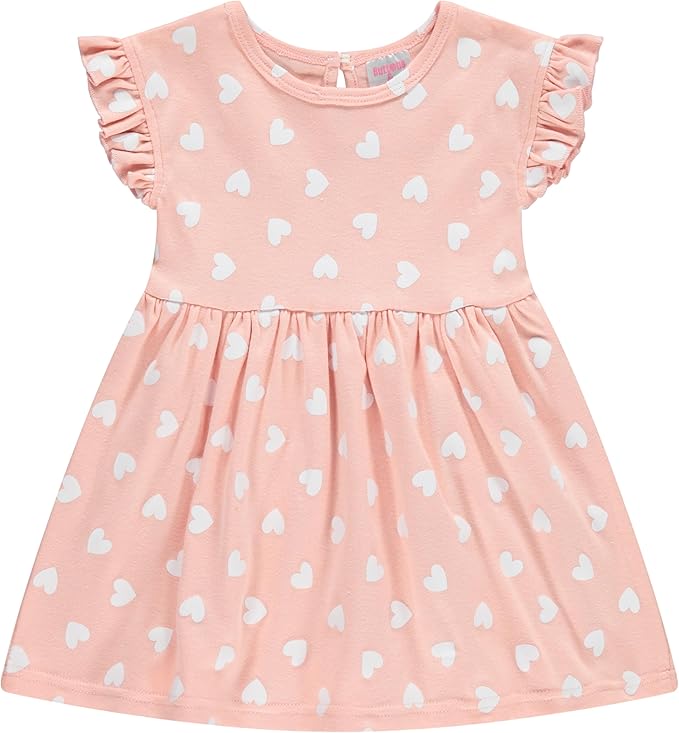 Cudlie 2-Pack Baby Girls’ Dresses – Adorable Prints and Everyday Value - 0-3M to 24M