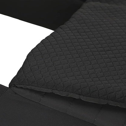 Little Unicorn Winter Car Seat Cover | Premium Insulated Fabric | Universal Fit & Easy to Install | Travel Bag Included (Black)