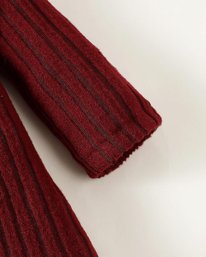 Infant Baby Girl Clothes Newborn Girl Romper Fall Winter Outfit Ruffle Long Sleeve Jumpsuit Romper Cute Baby Girl Outfit