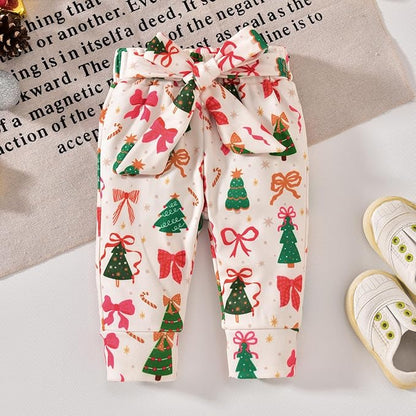 Aalizzwell Preemie Newborn Infant Baby Girls Clothes Ribbed Romper Bodysuit Pants Set Fall Winter Outfits