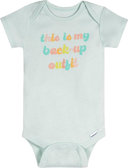 Onesies Brand unisex-baby 8-pack Short Sleeve Mix & Match Bodysuits