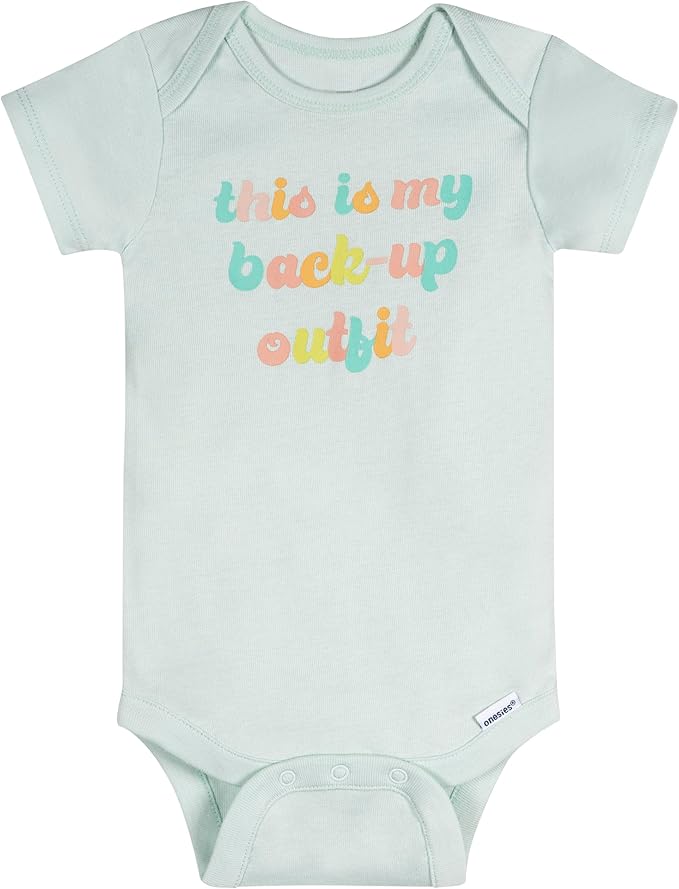 Onesies Brand unisex-baby 8-pack Short Sleeve Mix & Match Bodysuits