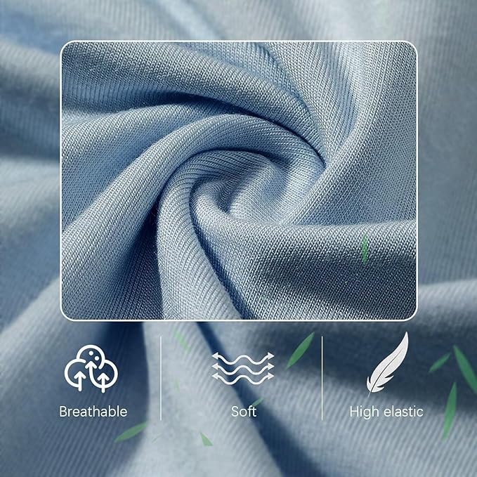 Bamboo Rayon Baby Bodysuit,Short Sleeve Bodysuits Solid Color Outfits for Infant Boys Girls Soft Clothes