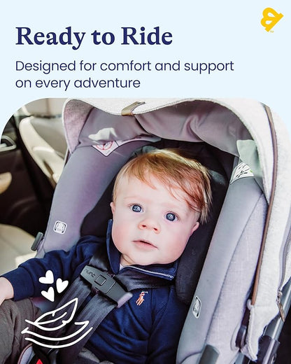 Travel Bug GoldBug Baby & Toddler 2-in-1 Car Seat Head Support - Black