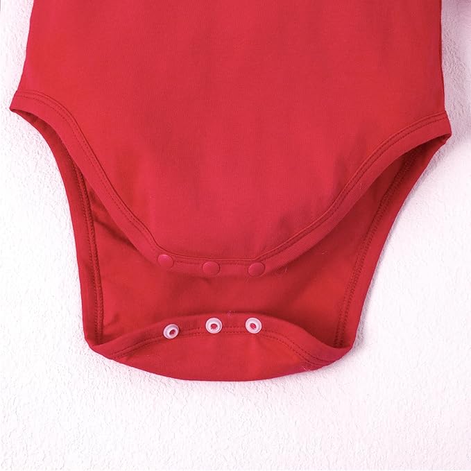 0-24M Infant Girls Ruffle Collar Bodysuit Baby Girl Casual Romper Toddler Solid Color Jumpsuit Winter Clothes