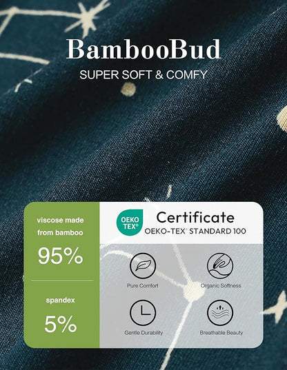 Baby Footie Romper Pajamas Unisex Newborn Infant Pjs Soft Rompers Viscose from Bamboo Sleepwear