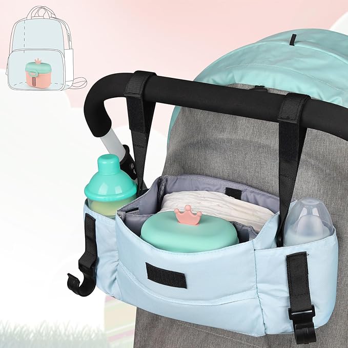 Accmor Baby Formula Dispenser On The Go, Portable Milk Powder Formula Dispenser with Scoop,Formula Containers for Travel Hold 8.5oz/240g Formula, Pink