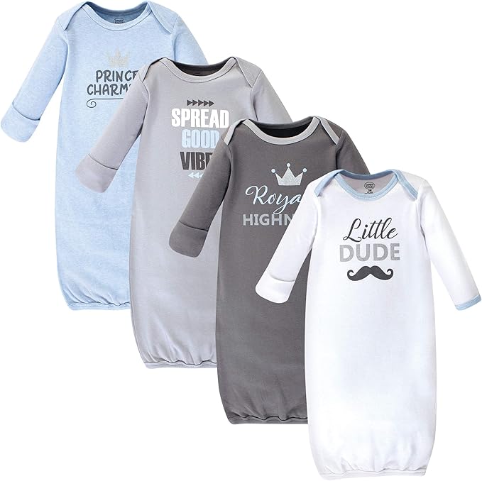 Luvable Friends unisex-baby Cotton Gowns