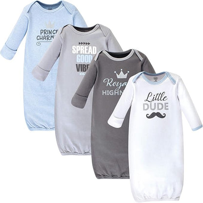Luvable Friends unisex-baby Cotton Gowns