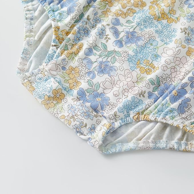 pureborn Baby Girls Boys Bodysuit Super Soft Cotton Romper 0-24 Months