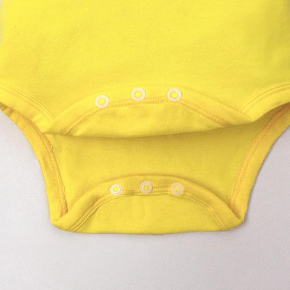 Magic Park 0-24M Infant Girl Romper Baby Girls Solid Color Bodysuit Toddler Ruffle Jumpsuit Shirts Casual Tops Baptism Shirt