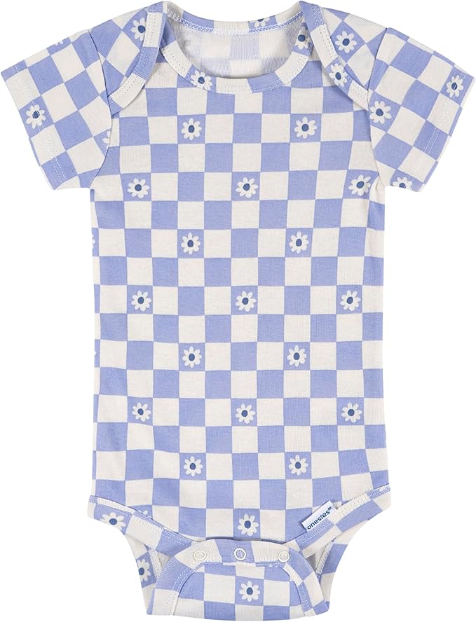 Onesies Brand baby-girls 8-pack Short Sleeve Mix & Match Bodysuits