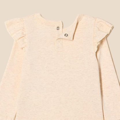 Amazon Essentials baby-girls Long-Sleeved Ruffle Bodysuits