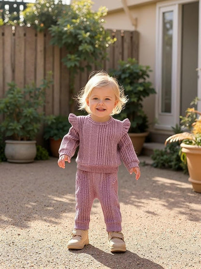 Aalizzwell Infant Baby Girl Fall Winter Outfit