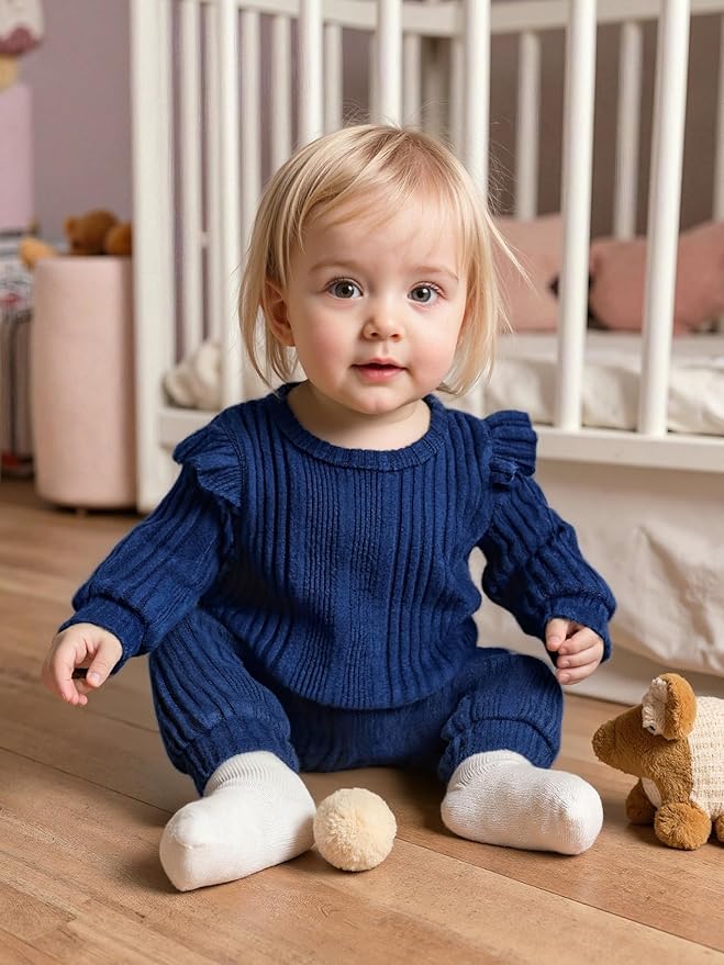 Aalizzwell Infant Baby Girl Fall Winter Outfit