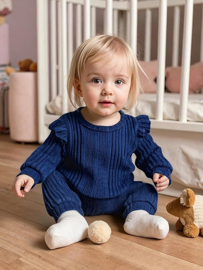 Aalizzwell Infant Baby Girl Fall Winter Outfit