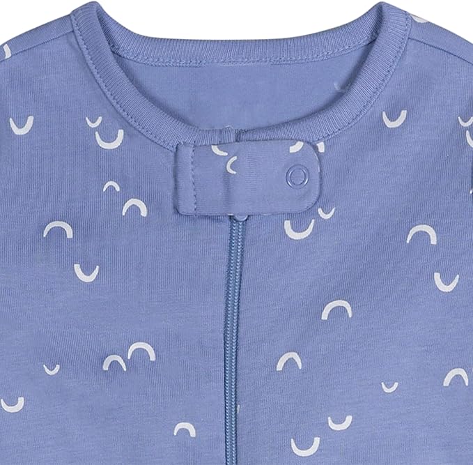 Onesies Brand baby-girls 4-pack Sleep 'N Play Footies Multi Pack