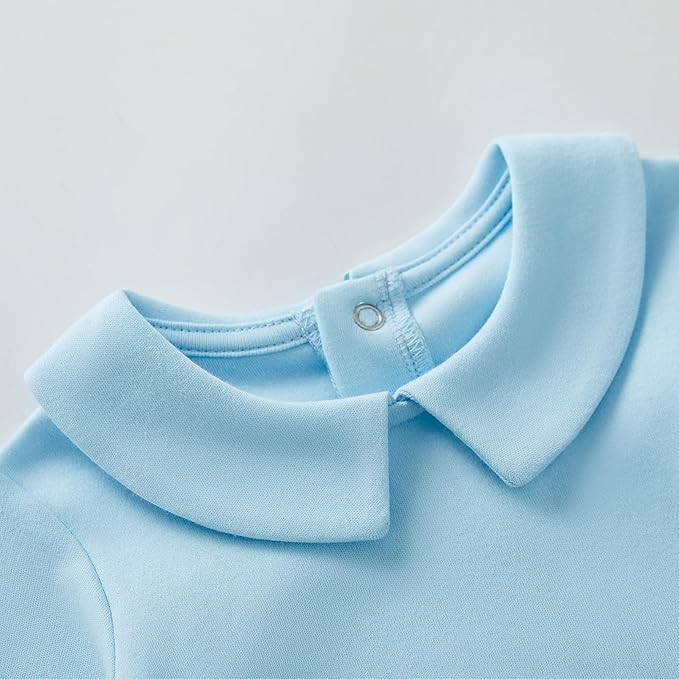 pureborn Baby Girls Boys Bodysuit Super Soft Cotton Romper 0-24 Months