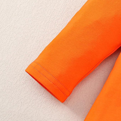 12M-14Y Toddler Baby Girls T Shirt Solid Color Blouse Ruffle Top Cotton Casual Tees Plain Shirt