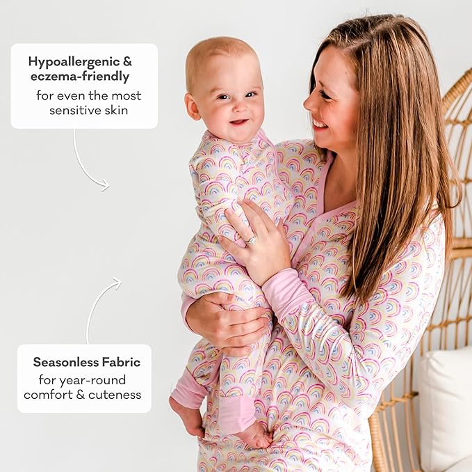 Little Sleepies Pajamas for Baby Boys & Girls, Viscose from Bamboo Baby Pajamas, Preemie & Newborn Sleepers, 2-Way Zipper PJs