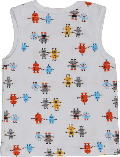 ToBeInStyle Boy's Pack of 4 Tank Tops