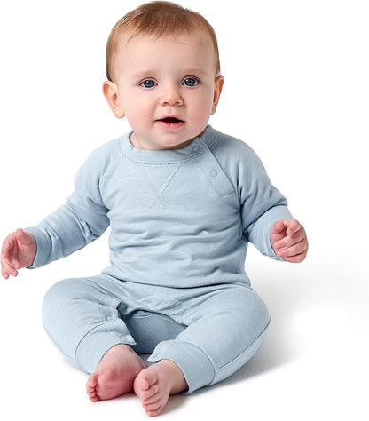 Gerber baby-boys 2-pack Long Leg RomperBaby and Toddler T-Shirt Set