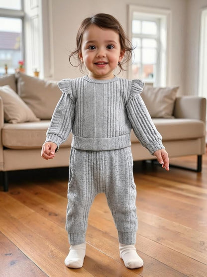 Aalizzwell Infant Baby Girl Fall Winter Outfit