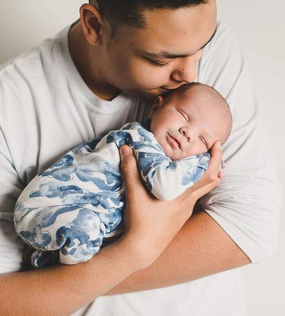 Burt's Bees Baby Boys Sleep and Play PJs, 100% Organic Cotton One-Piece Zip Front Romper Jumpsuit Pajamas