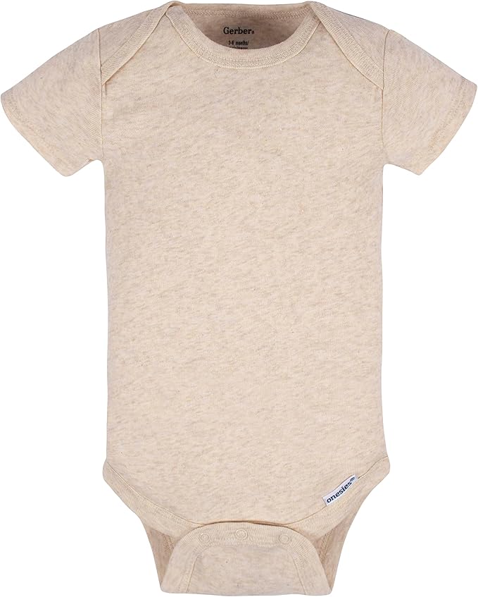 Gerber baby-girls 8-pack Short Sleeve Onesies Bodysuits
