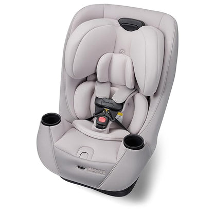 Maxi-COSI Pria Max 3-in-1 Convertible Car Seat, Infant to Toddler Car Seat, ClipQuick Magnetic Chest Clip, Quick-Install Latch, Machine-Washable Cover, 5-100 lbs, Oyster Shell