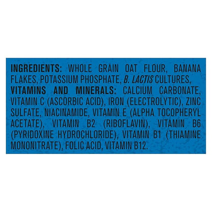 Gerber Stage 2 Baby Food, Oatmeal Banana Cereal, Probiotics Support Healthy Digestion, Baby Oatmeal Cereal