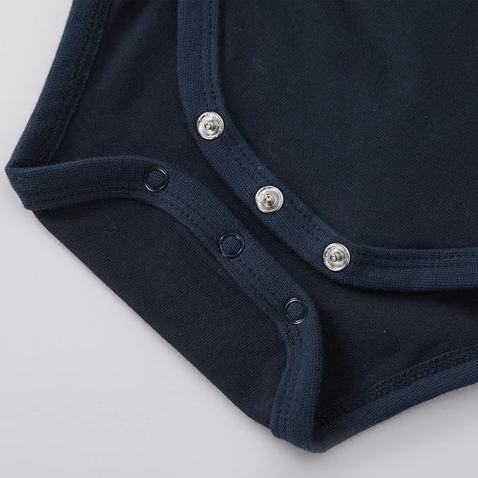 pureborn Baby Boys Girls Bodysuit Super Soft Cotton Romper 0-24 Months