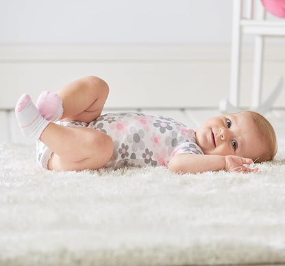 Gerber Unisex Baby 5-Pack Short-Sleeve Onesies